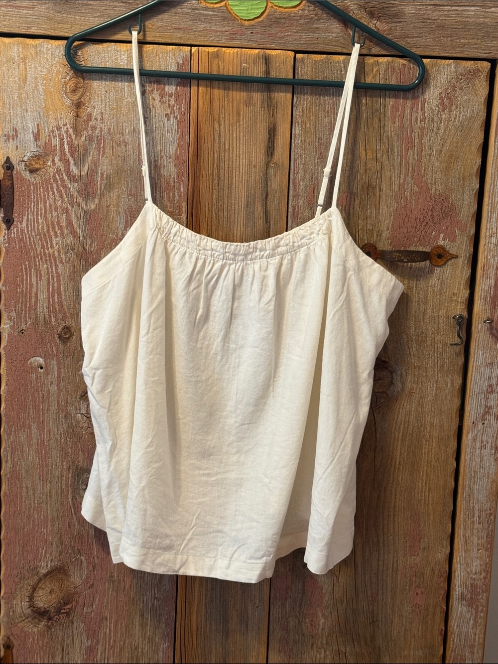 Treasure & Bond Cream ivory Spaghetti Strap Camisole large